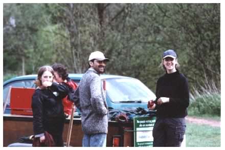 Body Shop volunteers